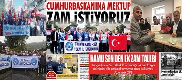 Türkiye Genelinde Ek Zam Eylemi Gerçekleştirdik