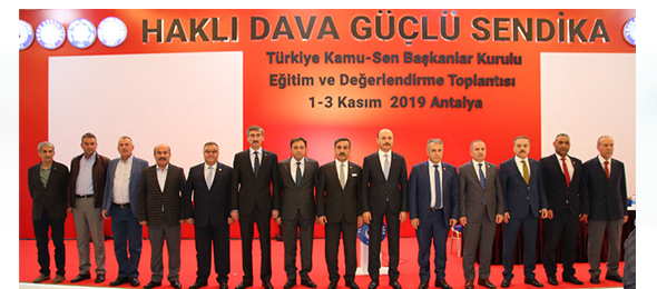 Türkiye Kamu-Sen Başkanlar Kurulu Toplantısı Tamamlandı