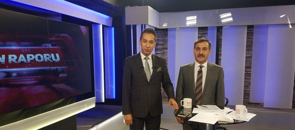 Genel Başkan Bengütürk TV'de Günün Raporu Programına Katıldı