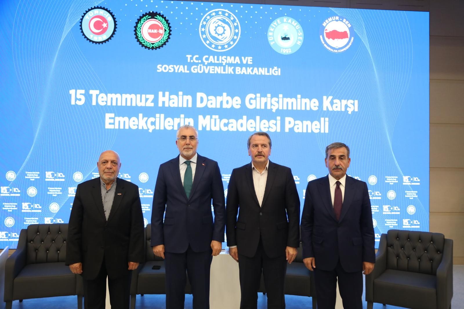 15 Temmuz Hain Darbe Girişimine Karşı Emekçilerin Mücadelesi Paneline Katıldık