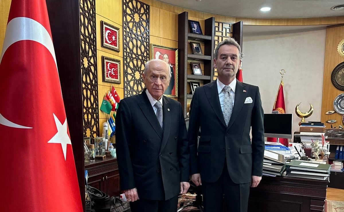 GENEL BAŞKANIMIZ UĞUR YILDIRIM MHP GENEL BAŞKANI DR.DEVLET BAHÇELİ’Yİ ZİYARET ETTİ